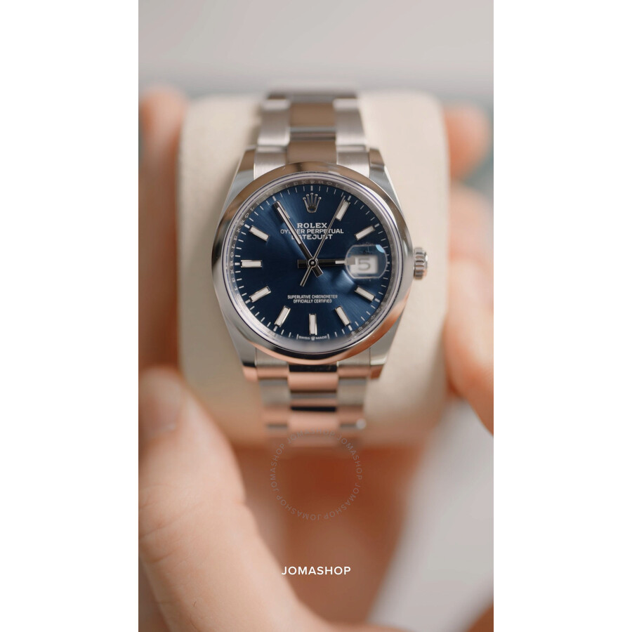 みずだい　ブルコ Rolex Datejust 36 Blue Dial Men's Watch 126200BLSO - Watches