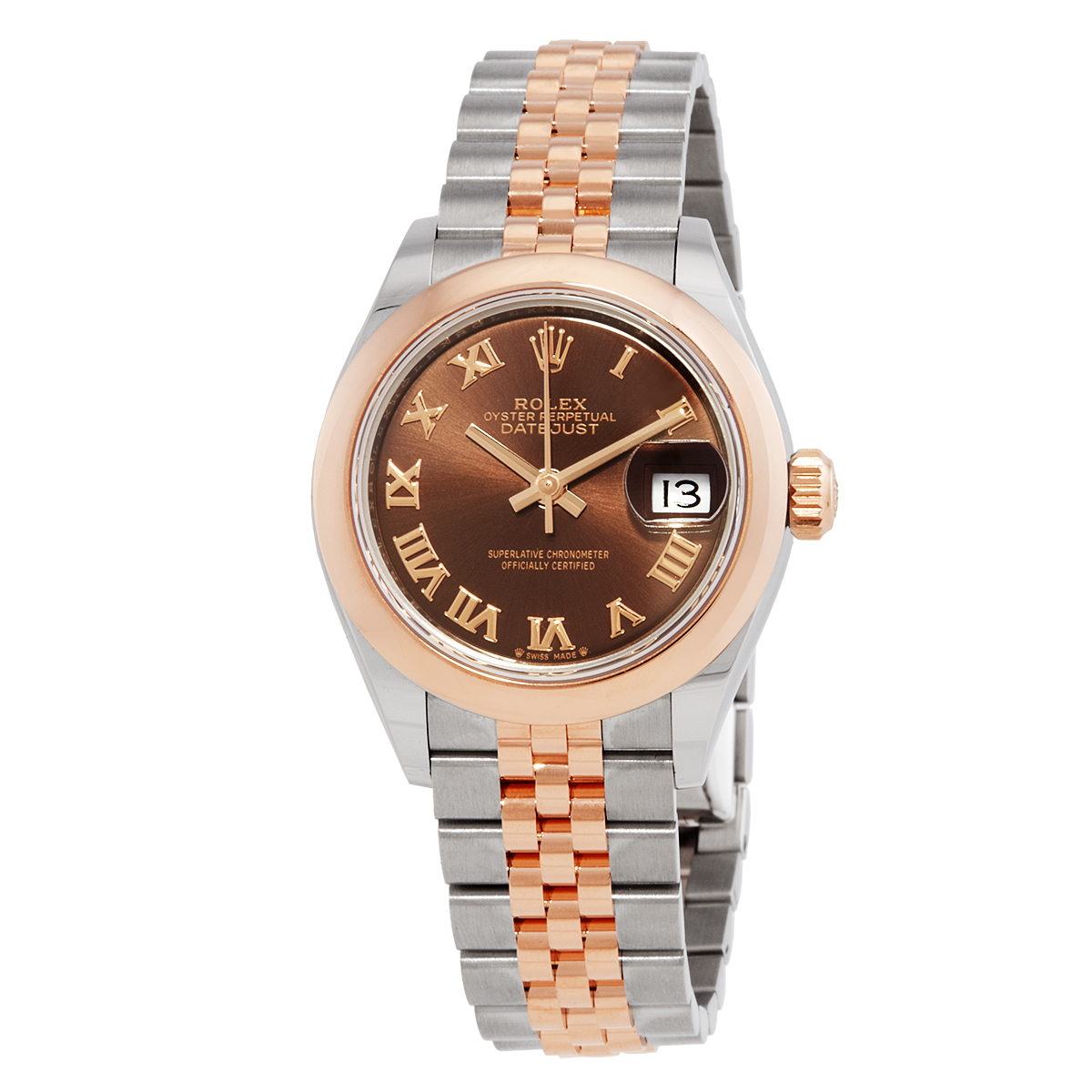 Rolex Datejust Automatic Brown Dial Ladies Watch 279161CHRJ