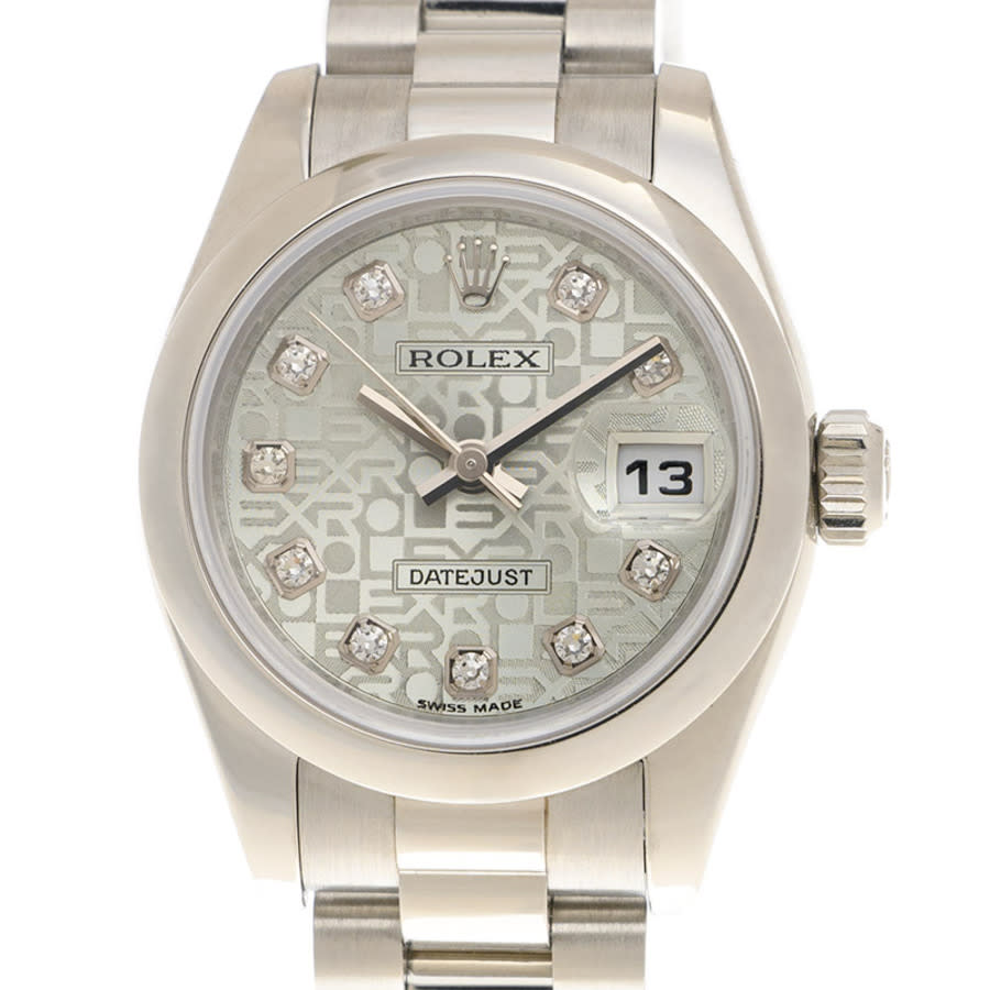 Datejust Automatic Chronometer Diamond Ladies Watch