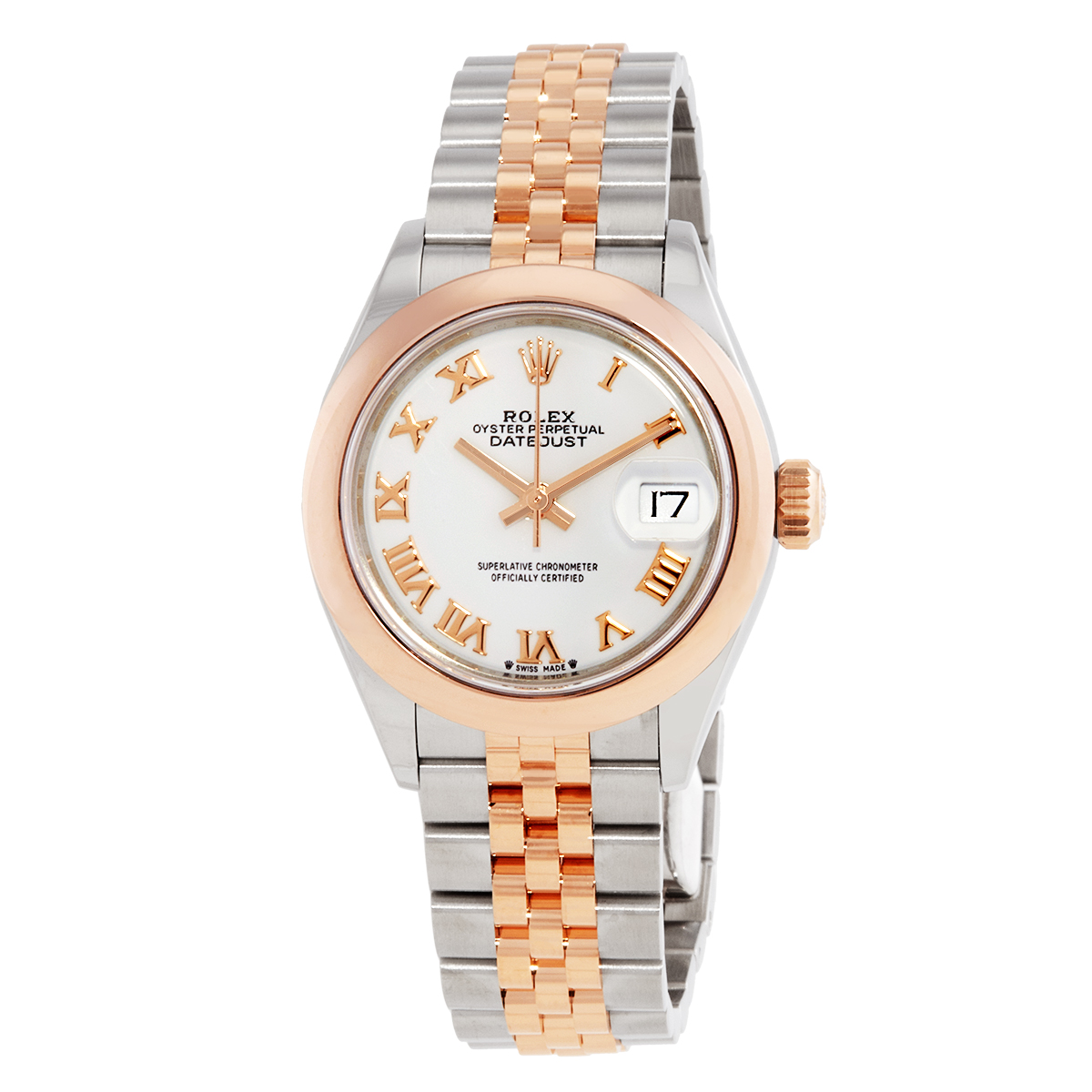 Rolex Datejust Automatic Chronometer White Dial Ladies Watch 279161WRJ