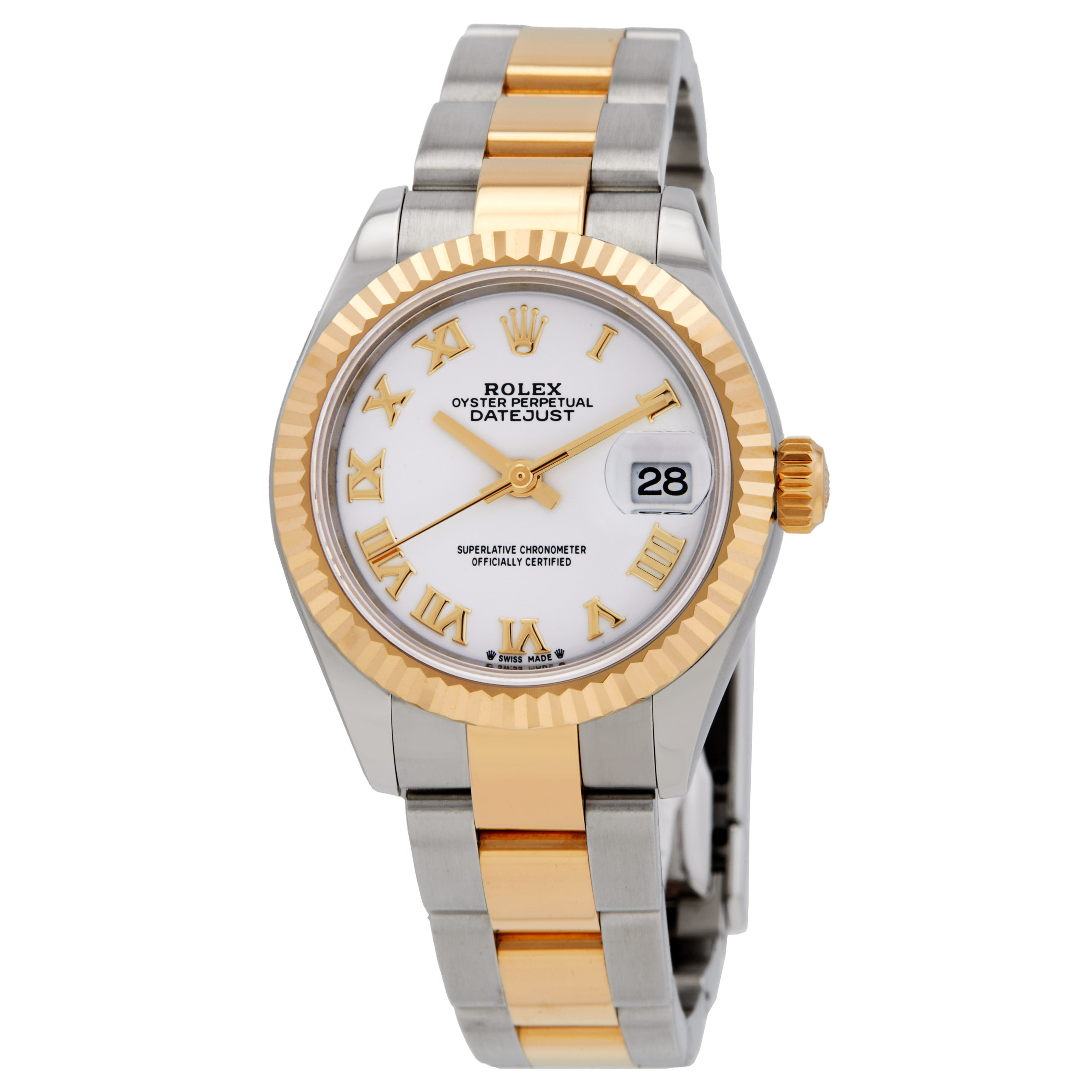 Rolex Datejust Automatic White Dial Ladies Watch M279173-0024