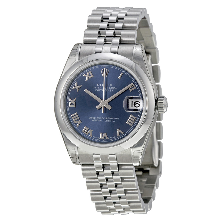 Rolex Datejust Lady 31 Blue Dial Stainless Steel Jubilee Bracelet Automatic Watch 178240BRJ