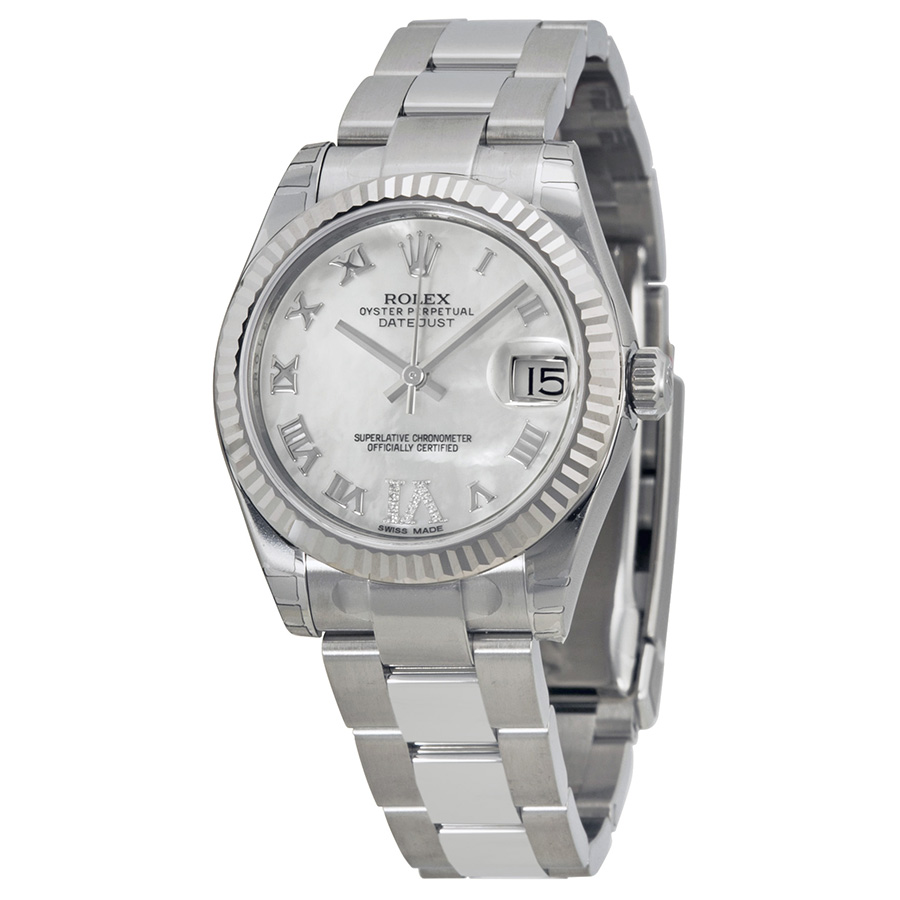 Rolex Datejust Lady 31 Mother of Pearl Dial Stainless Steel Oyster Bracelet Automatic Watch 178274MRDO