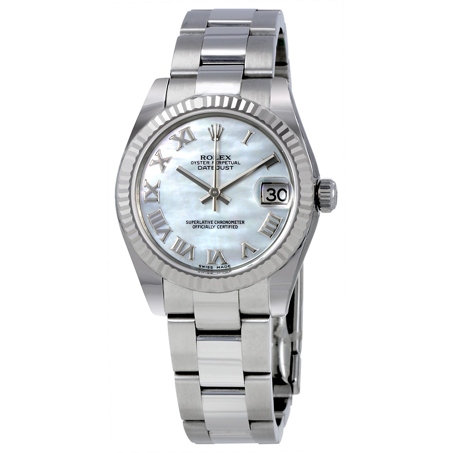 Rolex Datejust Lady 31 Mother of Pearl Dial Stainless Steel Oyster Bracelet Automatic Watch 178274MRO