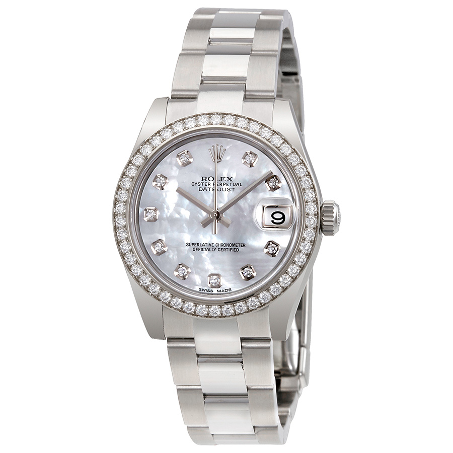Rolex Datejust Lady 31 Mother of Pearl Dial Stainless Steel Oyster Bracelet Automatic Watch 178384MDO