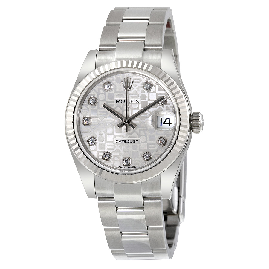 Rolex Datejust Lady 31 Silver Dial Stainless Steel Oyster Bracelet Automatic Watch 178274SJDO