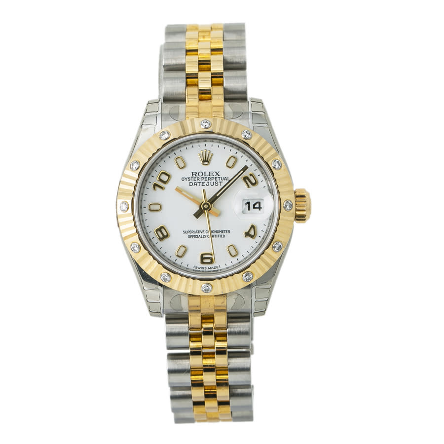 Rolex Datejust White Dial Ladies Watch 179313WAJ