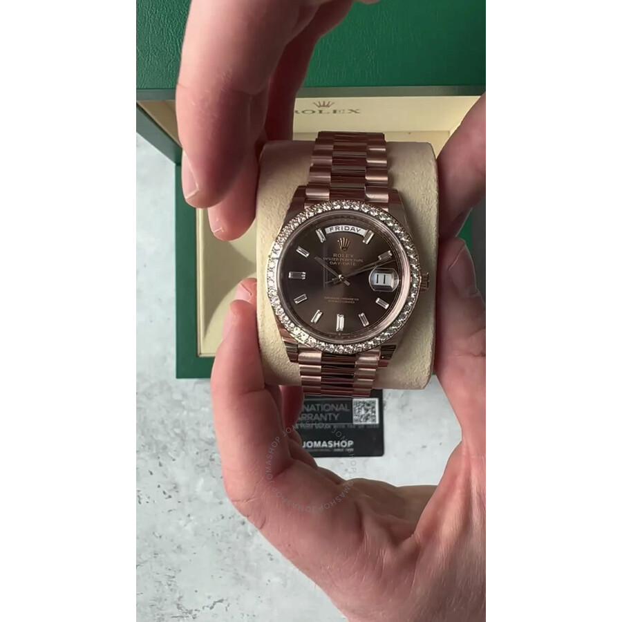 Rolex Day-Date 40 Automatic Diamond Men's Watch 228345CHDP