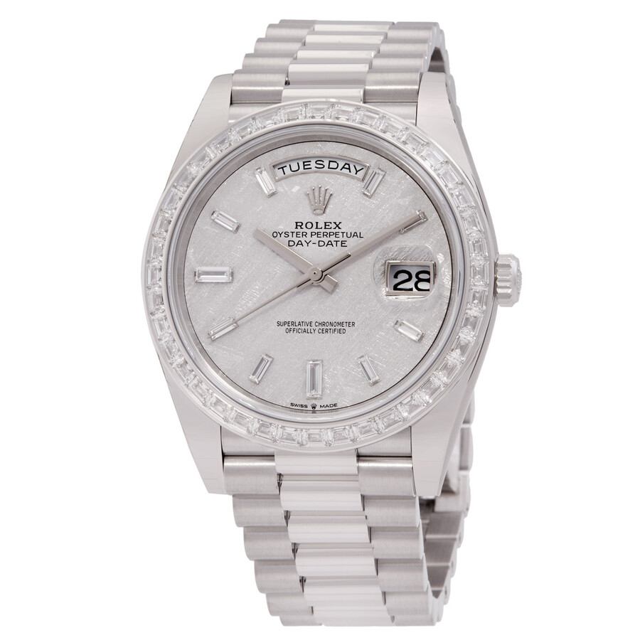 Rolex Day-Date 40 Meteorite Diamond Automatic Diamond Men's Watch