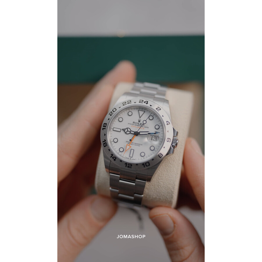 Rolex Explorer II Automatic Chronometer White Dial Men's Watch