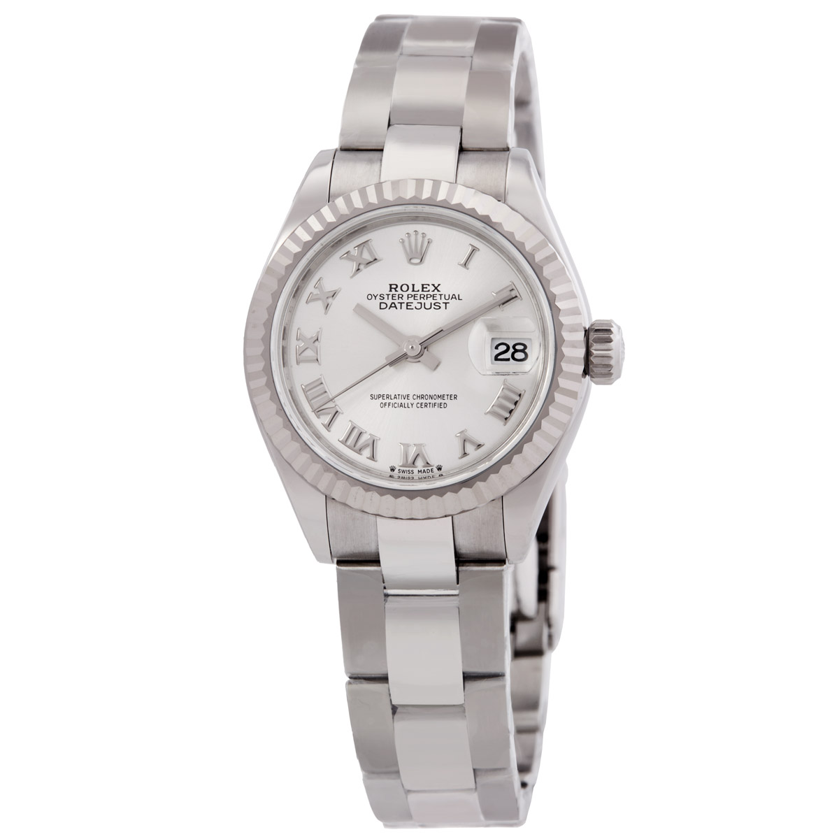Rolex Lady Datejust Automatic Silver Dial Ladies Oyster Watch 279174SRO