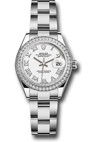 Rolex Lady Datejust Automatic White Dial Ladies Oyster Watch 279384WRO