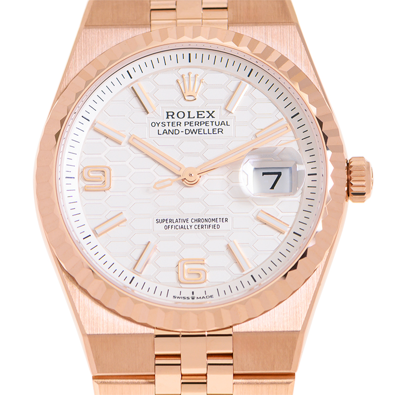 Land Dweller 36mm Rose Gold Chronometer Watch