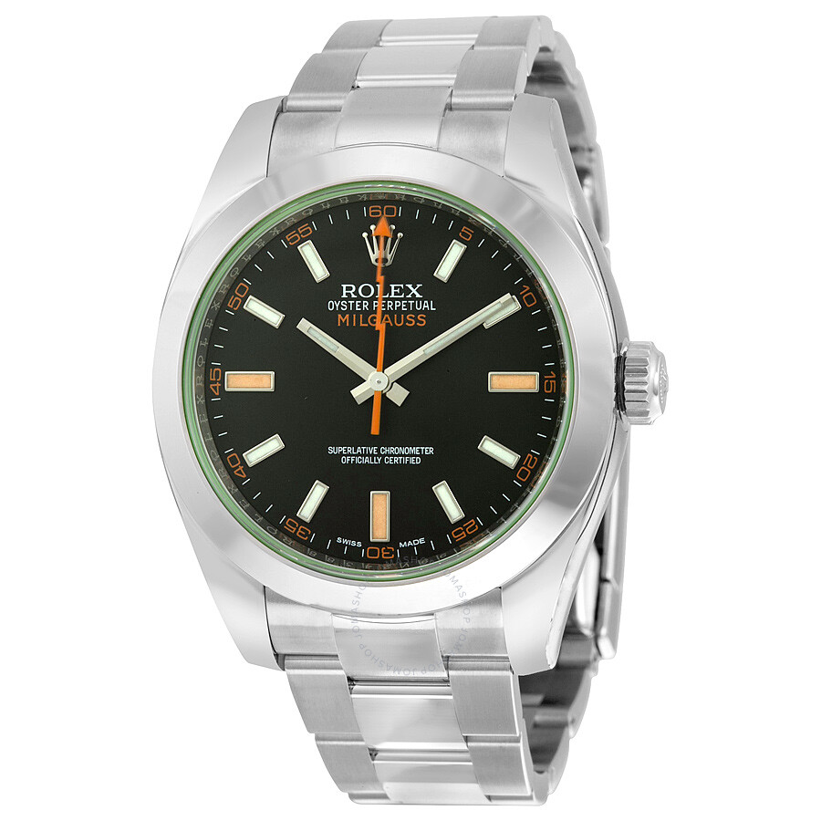 rolex milgauss black