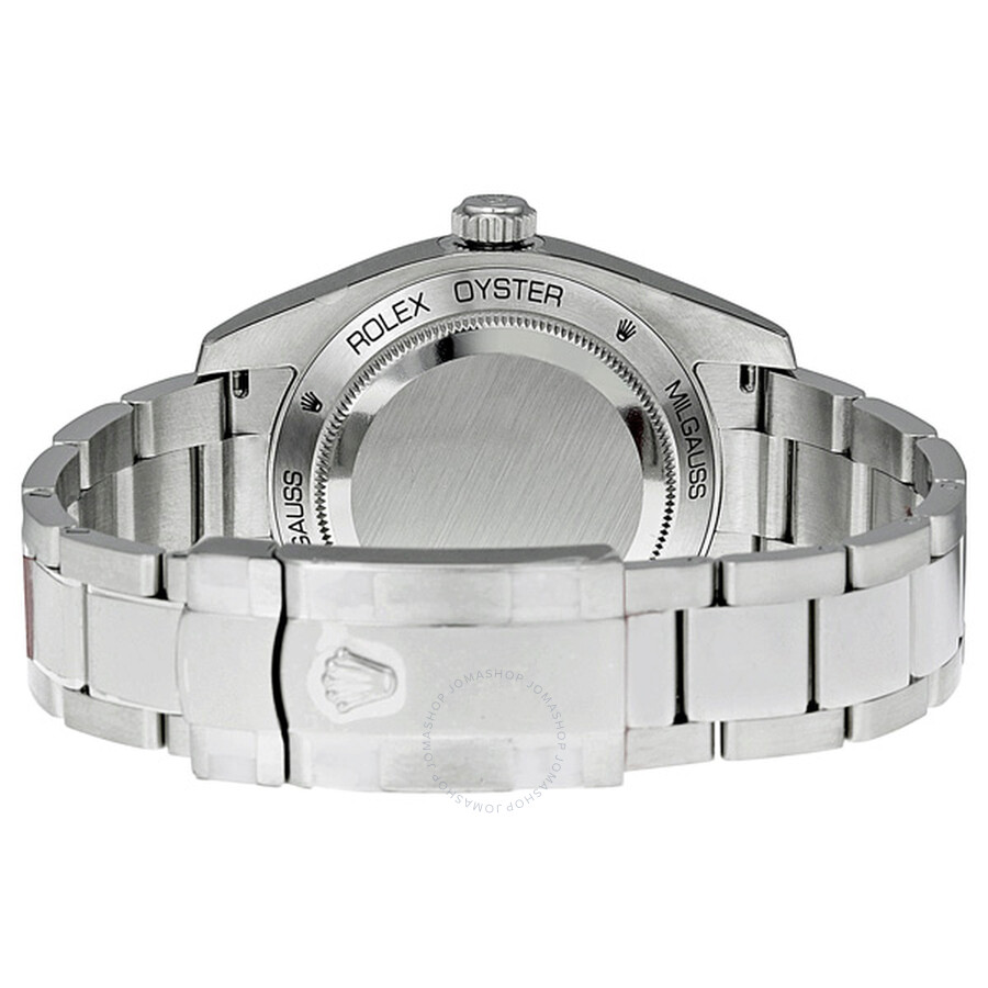 Rolex Milgauss Black Dial Stainless Steel Oyster Bracelet Automatic Rolex Milgauss Black Dial Stainless Steel Oyster Bracelet Automatic Men S Watch 116400bkso