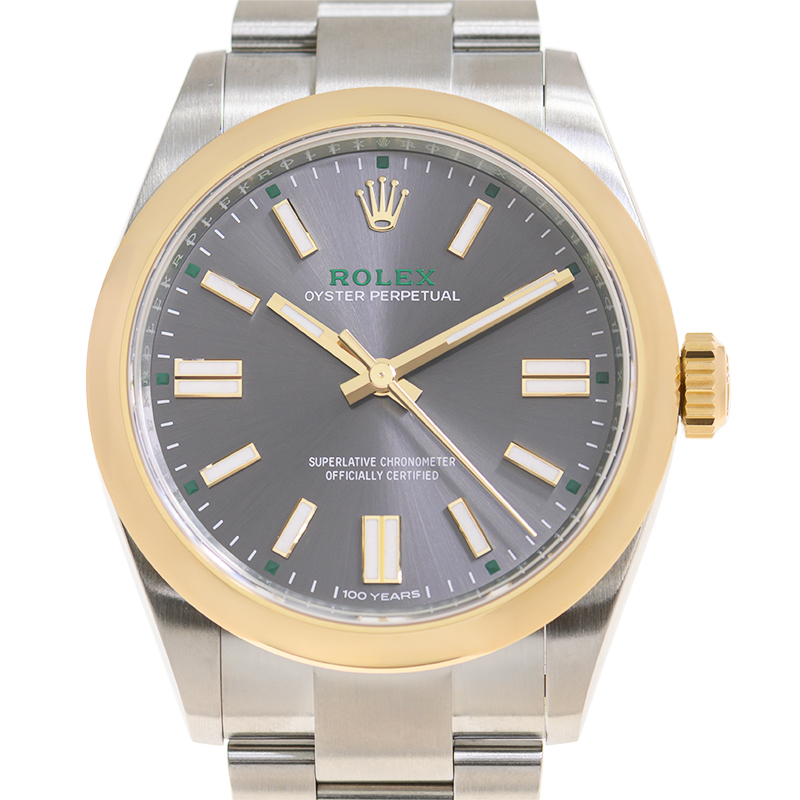 Rolex Oyster Perpetual 100 Year Anniversary Grey Dial Watch m134303-0001