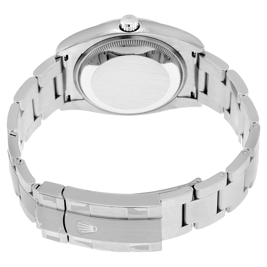 Rolex Oyster Perpetual 34 Silver Dial Stainless Steel Bracelet Automatic Men's Watch 