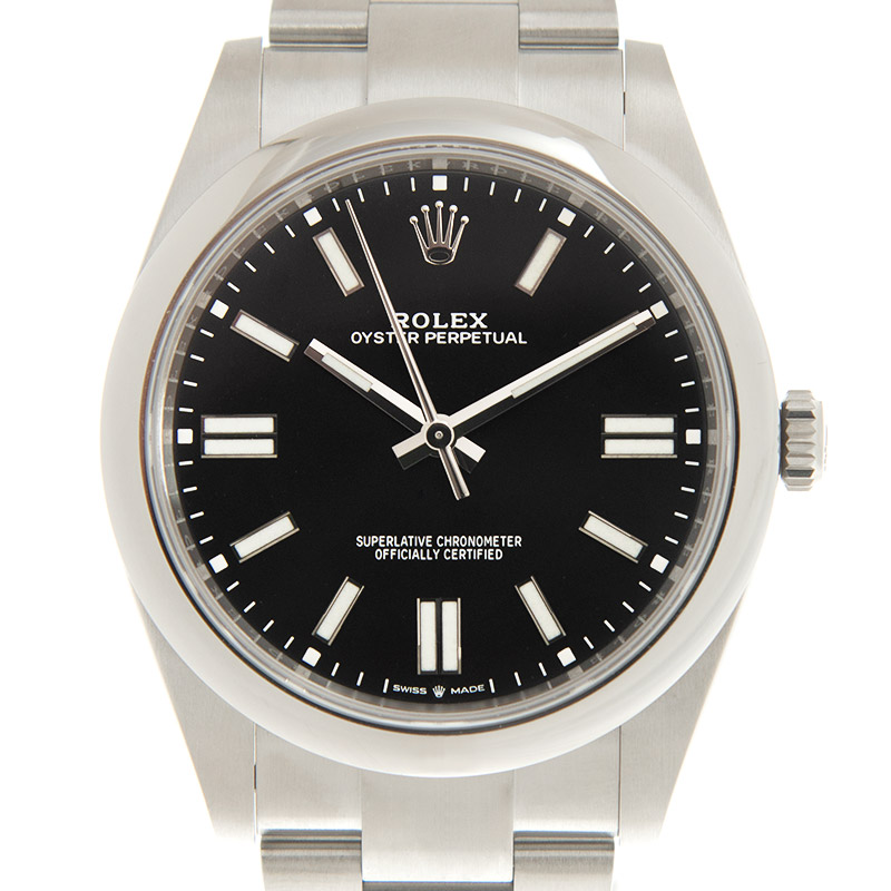 Rolex Oyster Perpetual 41 Automatic Black Dial Men's Watch 124300BKSO