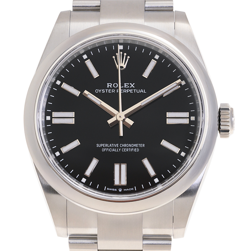 Rolex Oyster Perpetual Automatic Chronometer Black Dial Men's Watch M134300-0008