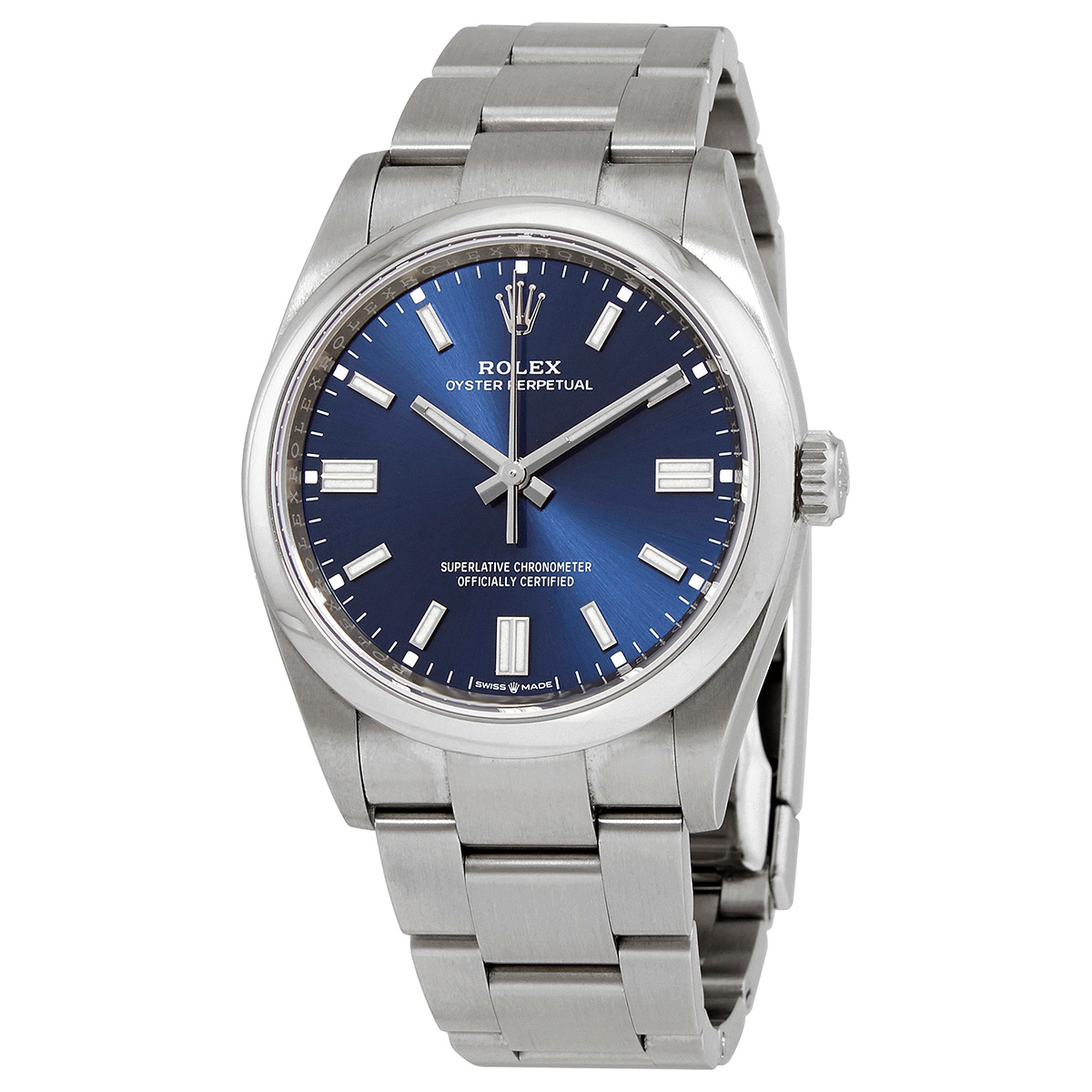 Oyster Perpetual Automatic Chronometer Blue Dial Men's Watch 126000BLSO