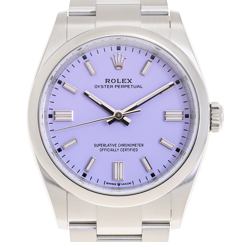 Rolex Oyster Perpetual 36mm Lavender Dial Watch M126000-0013