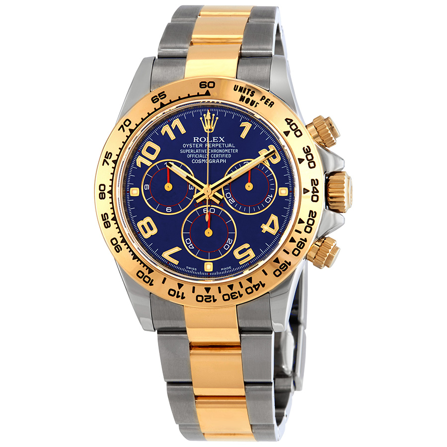 Rolex Oyster Perpetual Cosmograph Daytona Chronograph Automatic Men's Stainless Steel and 18 Carat Yellow Gold Watch 116503BLAO