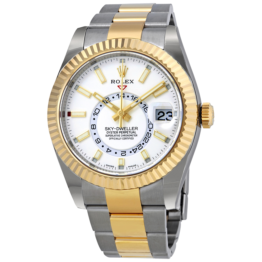 Rolex Oyster Perpetual Sky-Dweller Automatic Men's Two-tone Watch