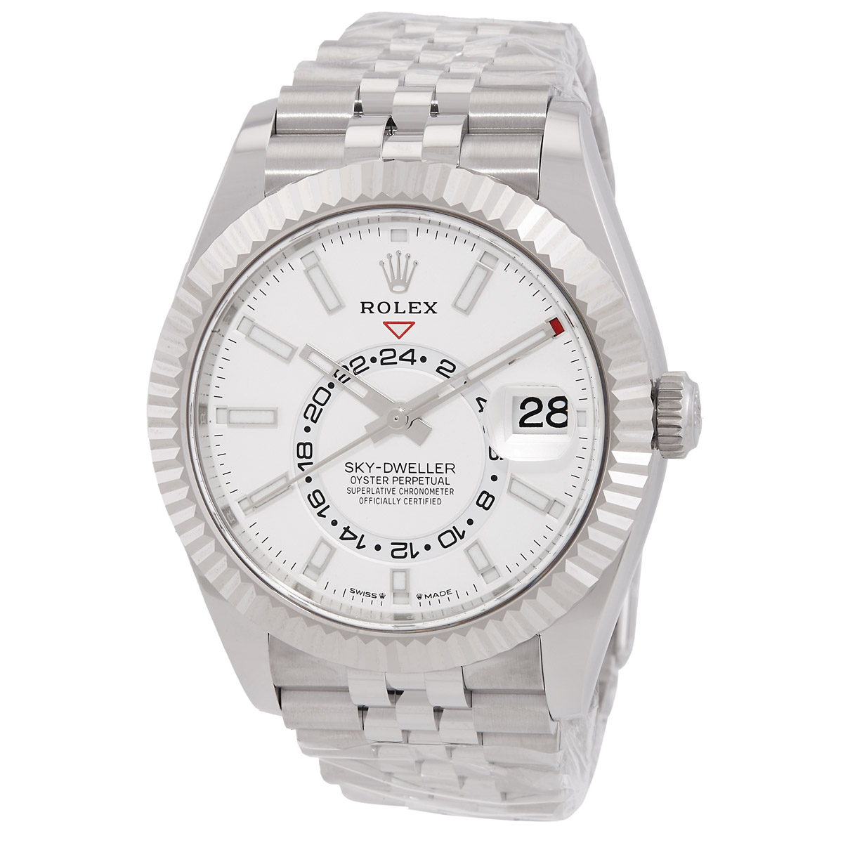 Sky-Dweller GMT Automatic Chronometer White Dial Men's Watch