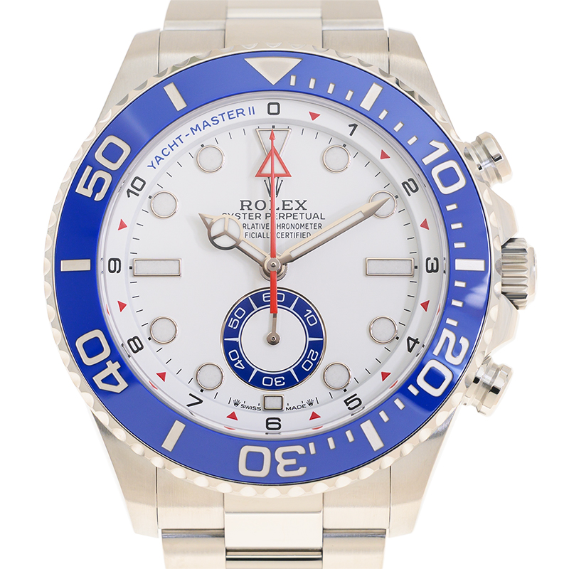 Rolex Yacht Master II White Dial Watch m126680-0001