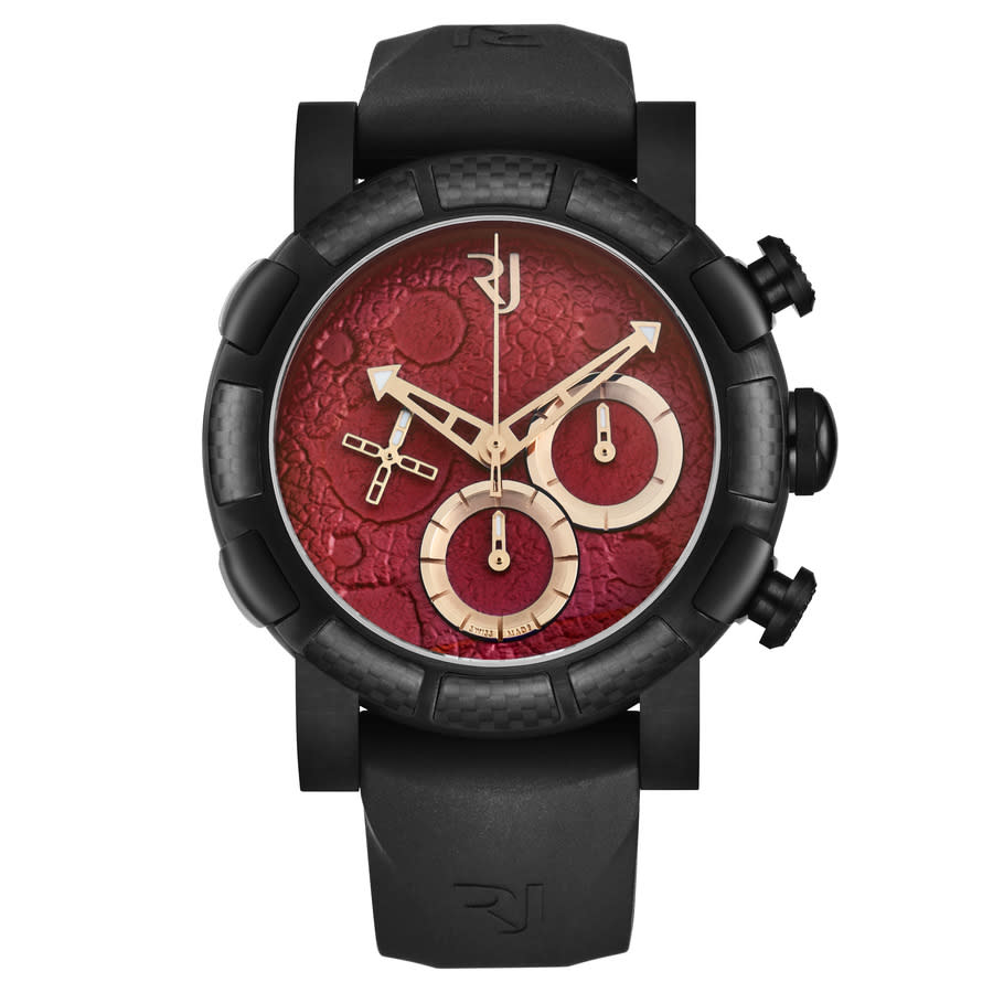 Romain Jerome Moon Dust Chronograph Automatic Red Dial Men's Watch RJ.MD.CH.703.20