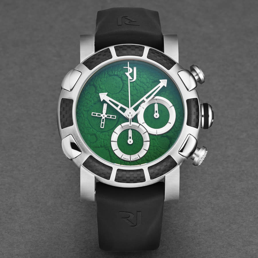 Romain Jerome Moon Dust-Dna Chronograph Automatic Green Dial Men's Watch RJMDCH.601.10