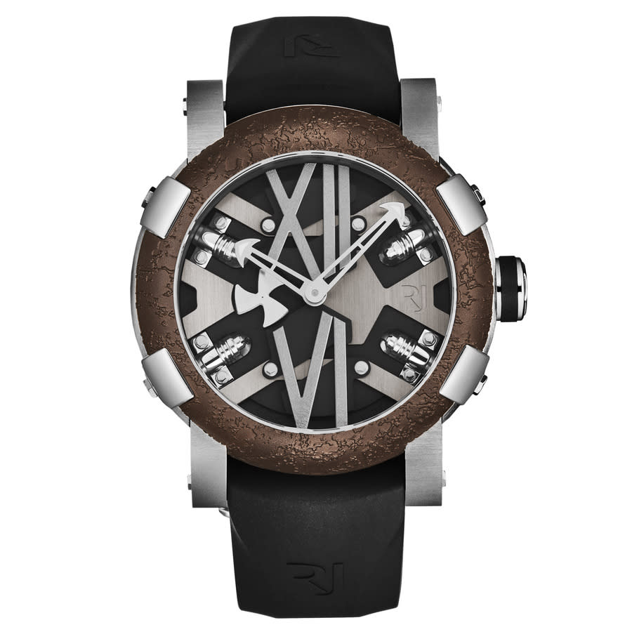 Romain Jerome Steampunk Automatic Black Dial Men's Watch RJ.ST.AU.101.10