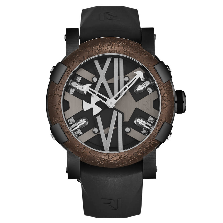 Romain Jerome Steampunk Automatic Black Dial Men's Watch RJ.ST.AU.101.20