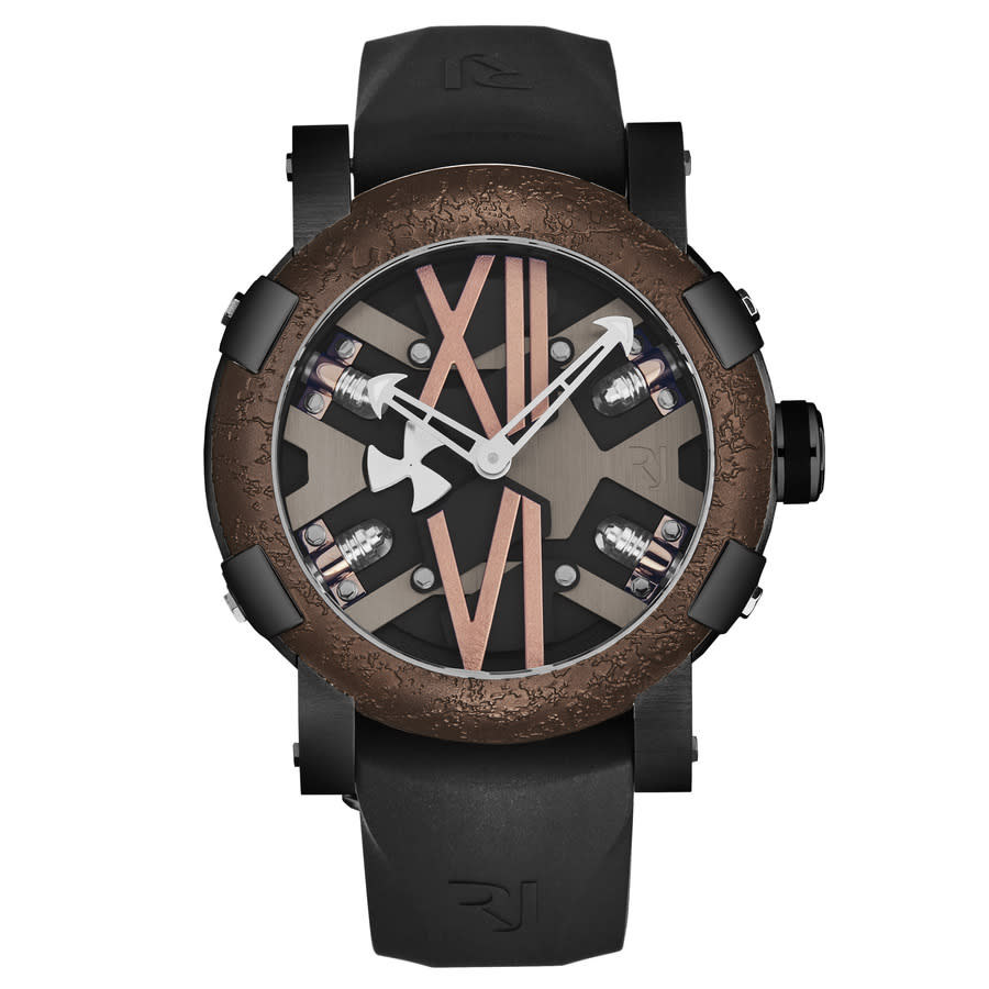 Romain Jerome Steampunk Automatic Black Dial Men's Watch RJ.ST.AU.103.20