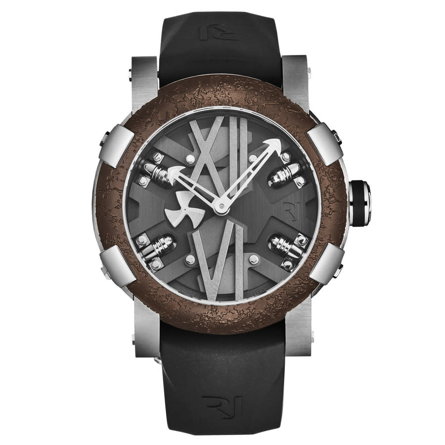 Romain Jerome Steampunk Grey Dial Men's Watch RJ.ST.AU.401.10