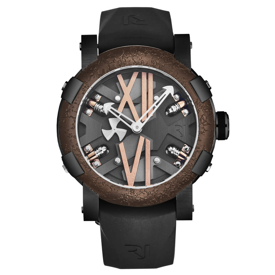 Romain Jerome Steampunk Grey Dial Men's Watch RJ.ST.AU.403.20