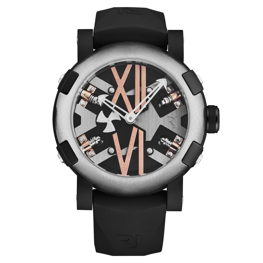 Romain Jerome Steampunk Silver-tone Dial Men's Watch RJ.SP.AU.103.20