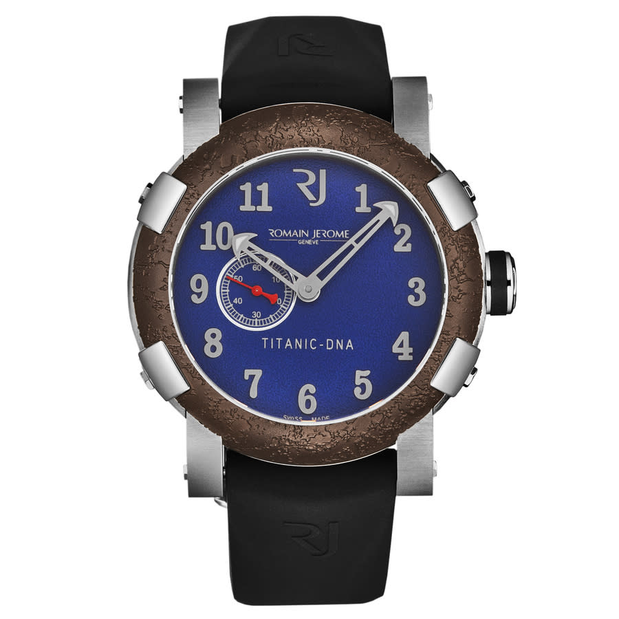 Romain Jerome Titanic Automatic Blue Dial Men's Watch RJTIAU.501.10