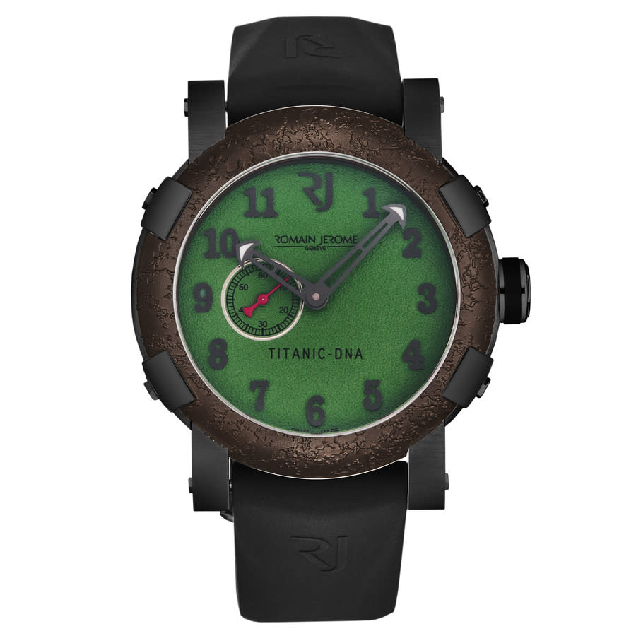 Romain Jerome Titanic Automatic Green Dial Men's Watch RJ.TI.AU.602.20