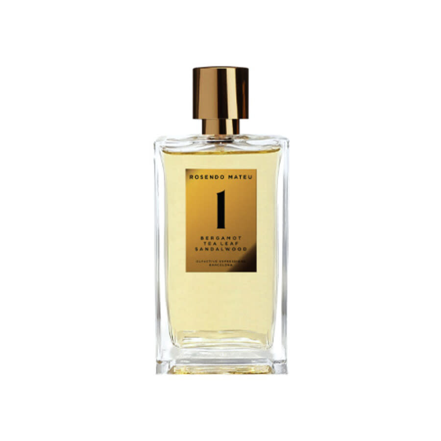 Rosendo Mateu Unisex No 1 Bergamot Tea Leaf Sandalwood Edp Spray 3.38 oz (tester) Fragrances 0843704