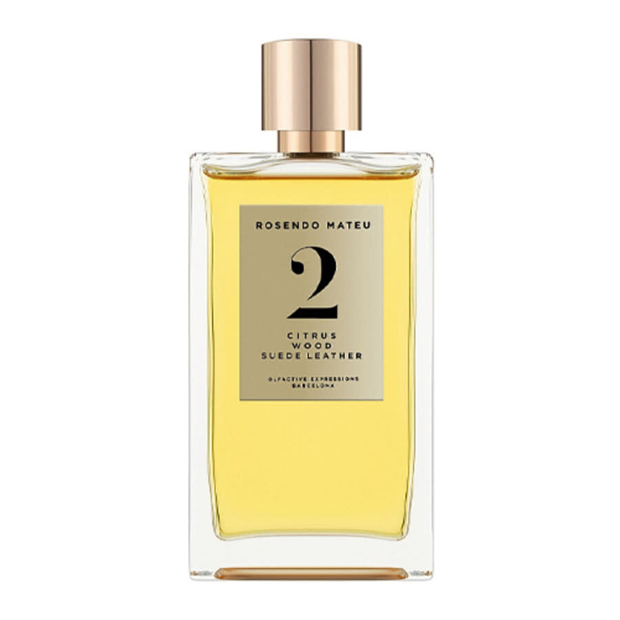 Rosendo Mateu Unisex No 2 Citrus Wood Suede Leather Edp Spray 3.38 oz (tester) Fragrances 0843076198