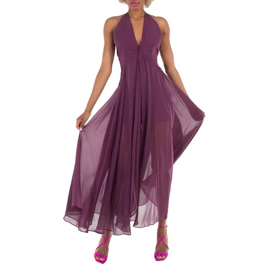 Chiffon Halterneck Dress