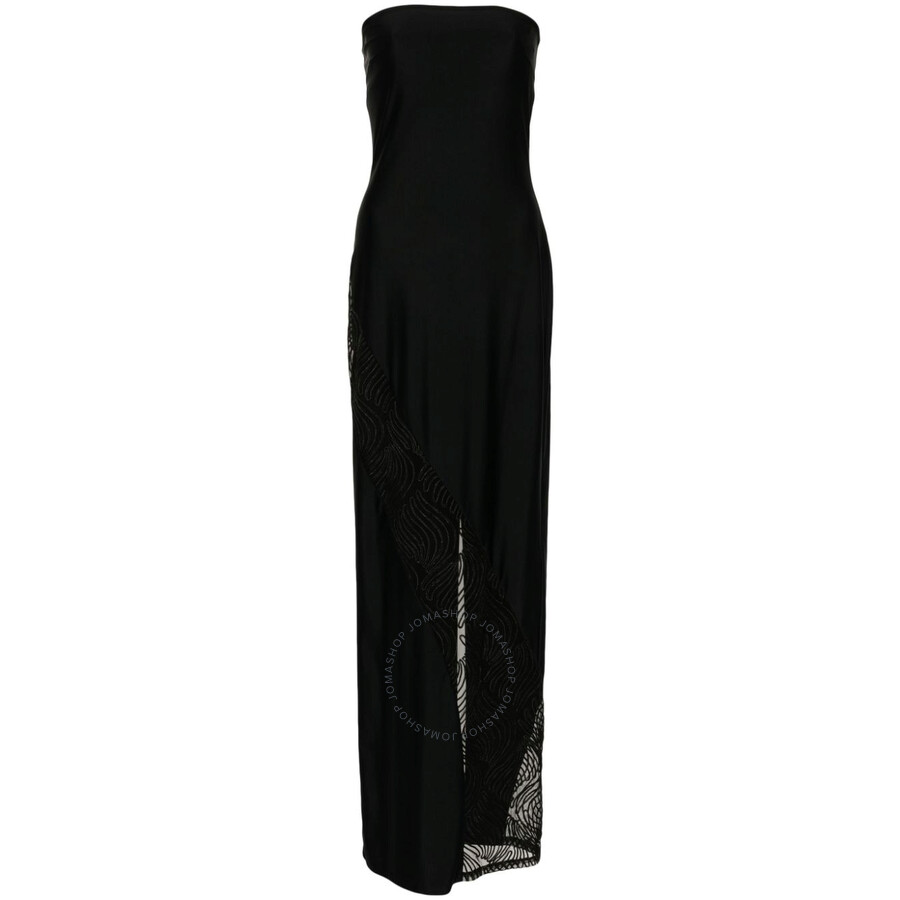 Rotate Birger Christensen Tube Maxi Dress In Black