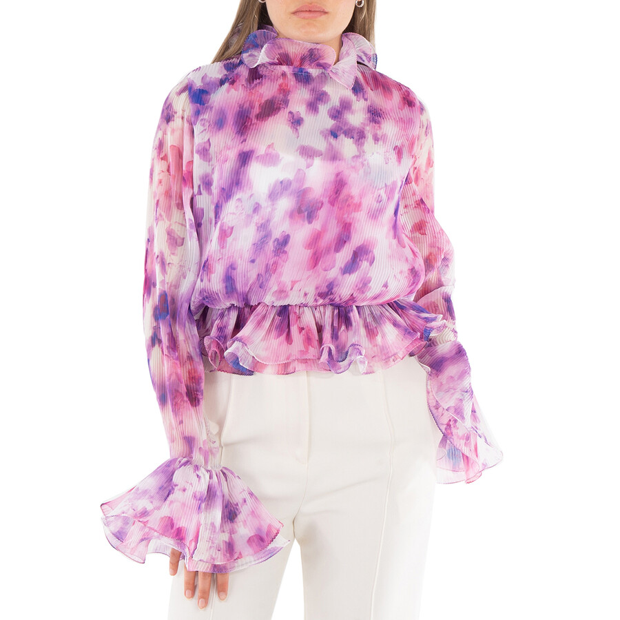 Chiffon Ruffle Top