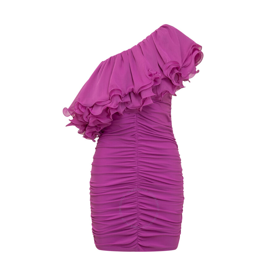 Rotate Birger Christensen Rotate Women Recycled Nylon Dress In Pink