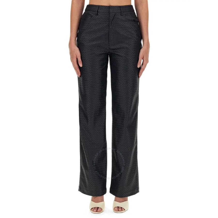 Straight-Leg Braided Pants