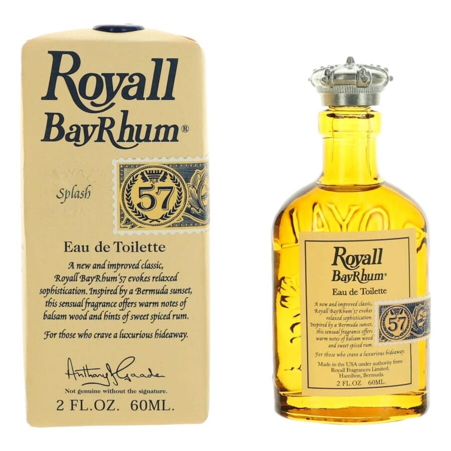 Royall Fragrances Men's Royall Bayrhum Edt Splash 2 oz Fragrances 895670002900