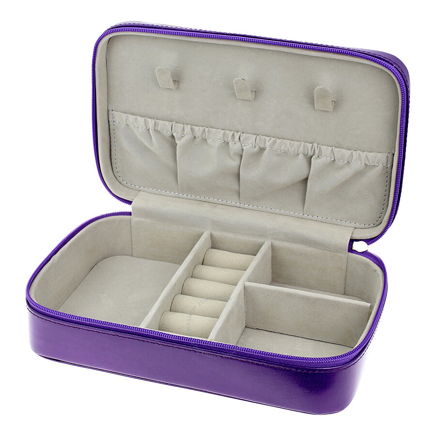 Zippered Leather Jewelry Travel Case Zippered Leather Jewelry Travel Case
