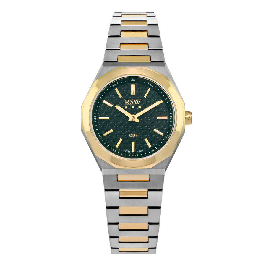RSW Cdf Collection Green Dial Ladies Watch RSWL163-SG-12