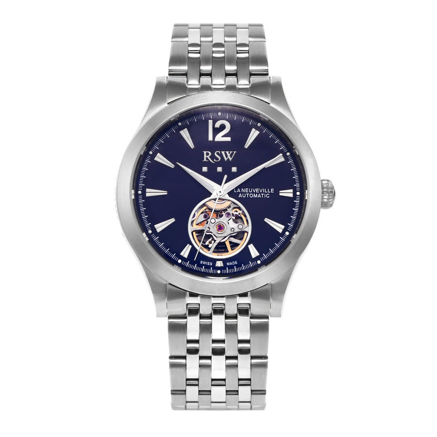 RSW La Neuveville Collection Blue Dial Men's Watch RSWA166H-SS-9